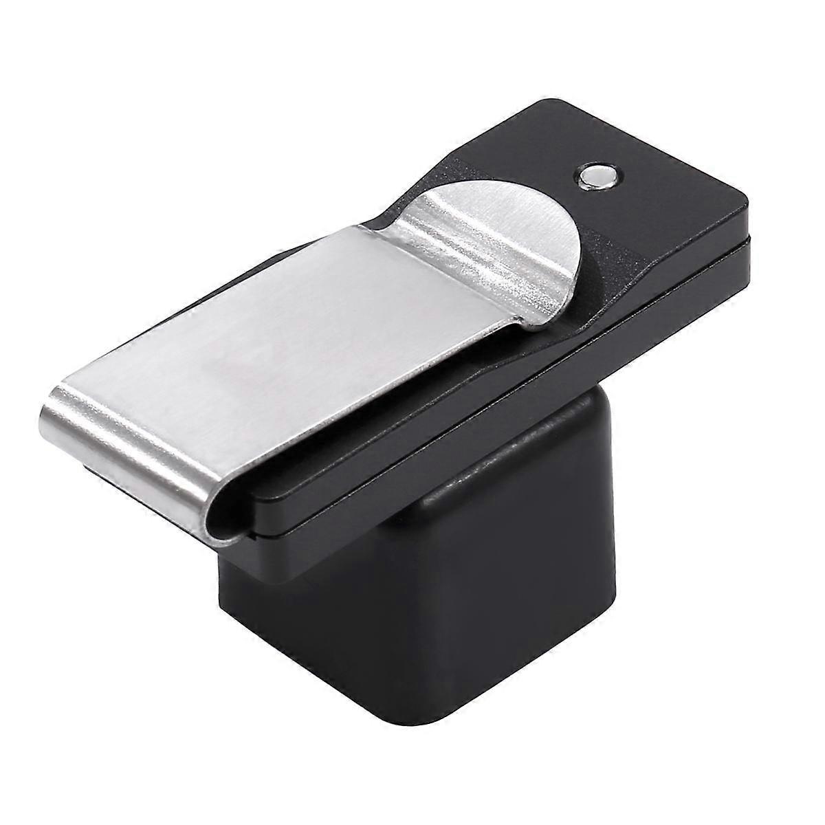 Billiard Cue Chalk Holder, Pool Cue Chalk Holder with Magnetic Belt Clip Snooker Billiard Accessori