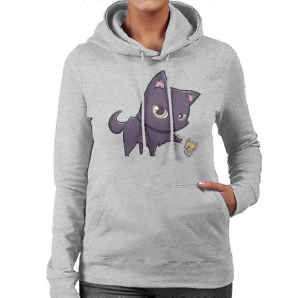 Katten hater kattunger kvinners Hettegenser