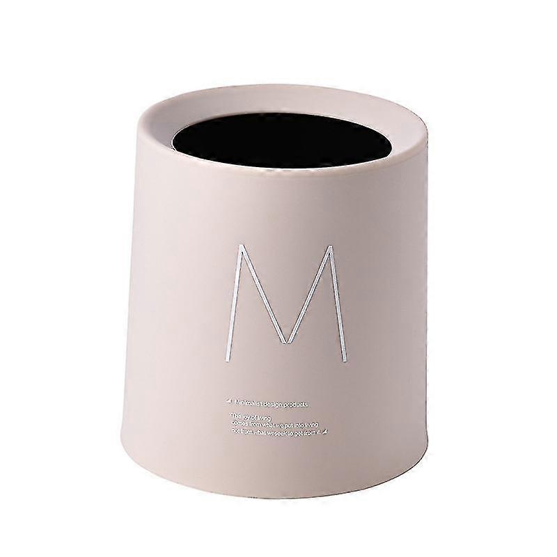 Jianghuo Nordic Desktop Double-Layer Small Trash Can Coffee Table Household Desk Bed Storage Bucket Desk