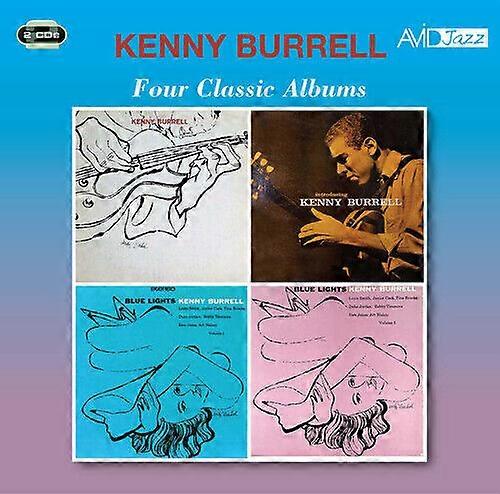 Kenny Burrell : Four Classic Albums CD 2 discs (2018)