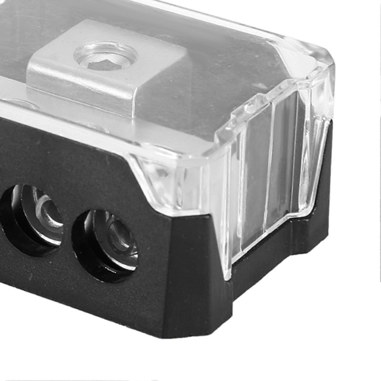 Bloc répartiteur de distribution d'alimentation audio pour voiture, entrée 1 GA, sortie 4 GA