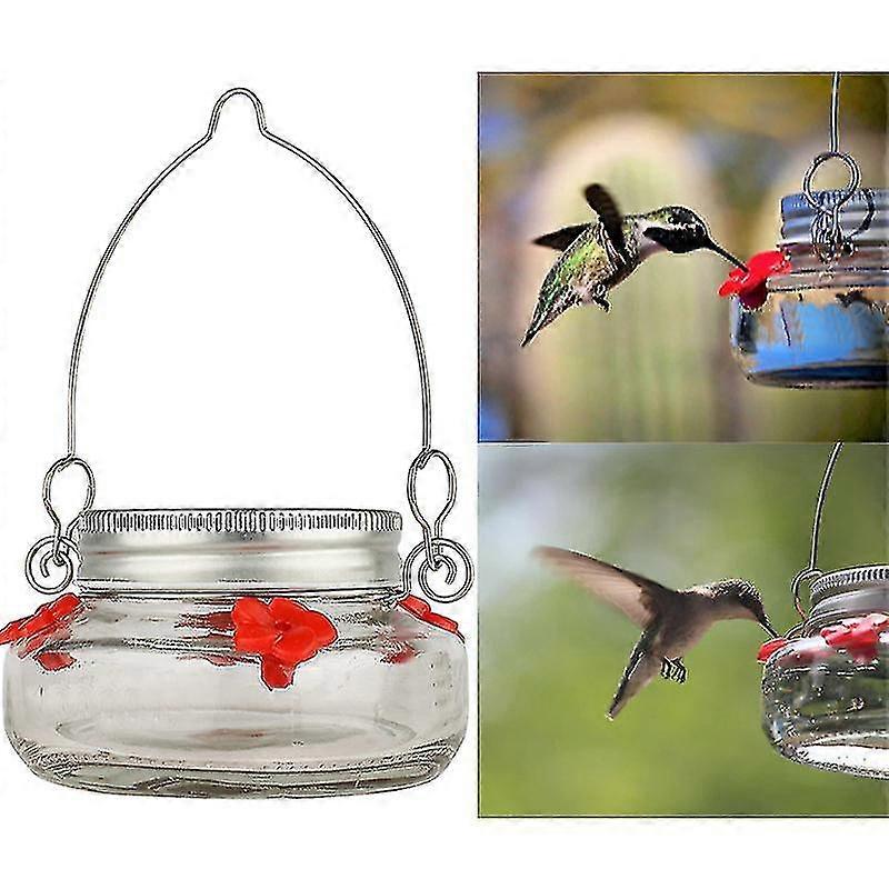 Hummingbird feeder, clear