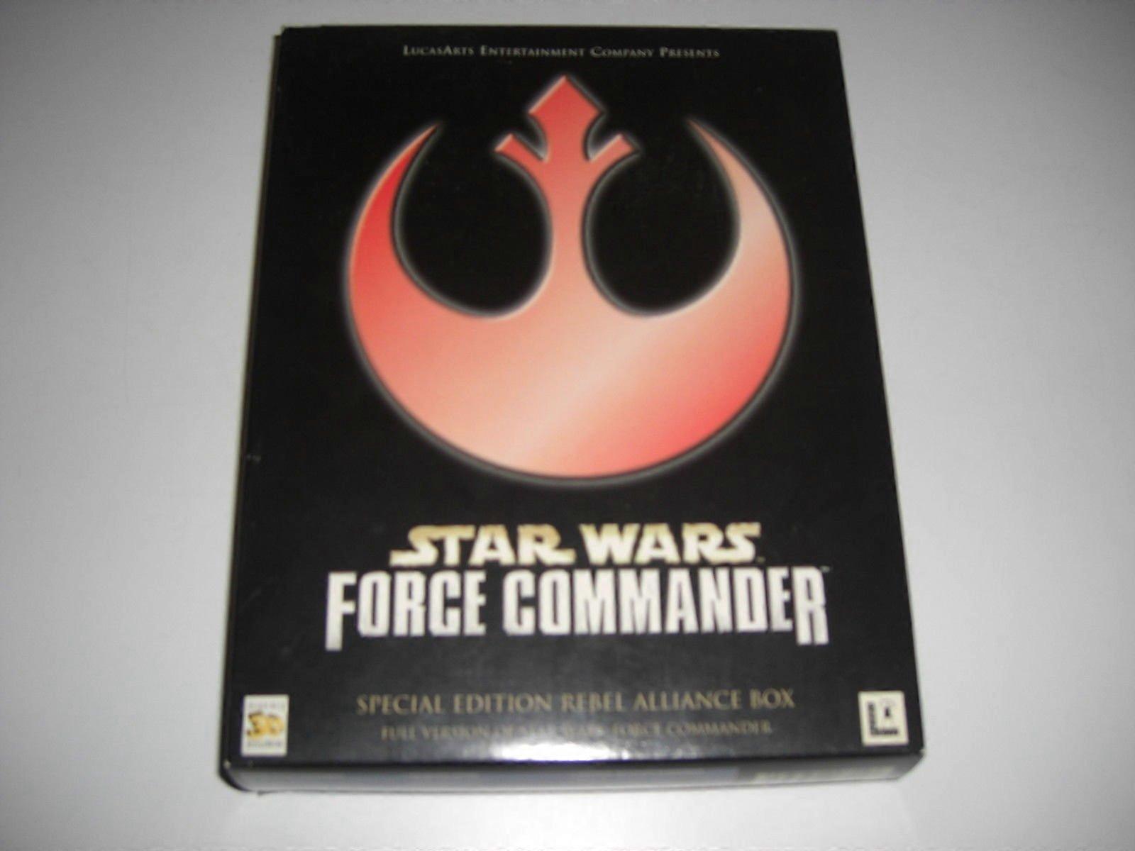 Star Wars Force Commander Special Edition Rebel Alliance Box Big Box PC Game CIB VGC - New & Sealed