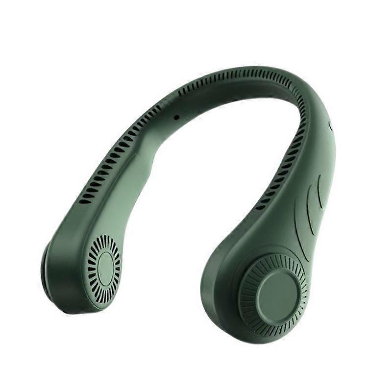 Leafless Hanging Neck Fan Portable USB Rechargeable Mini