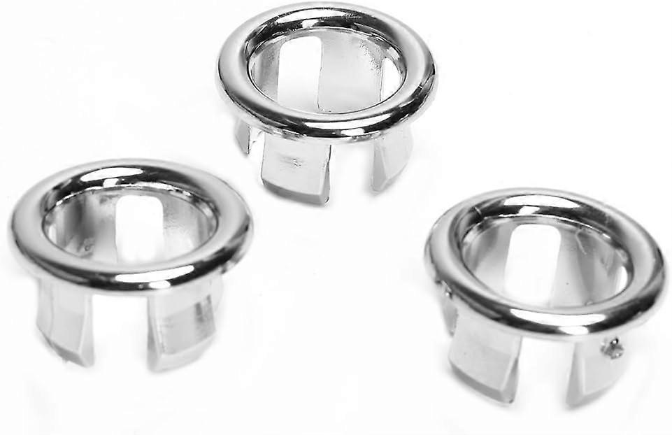 3pcs - Sink overflow ring (hollow ring)