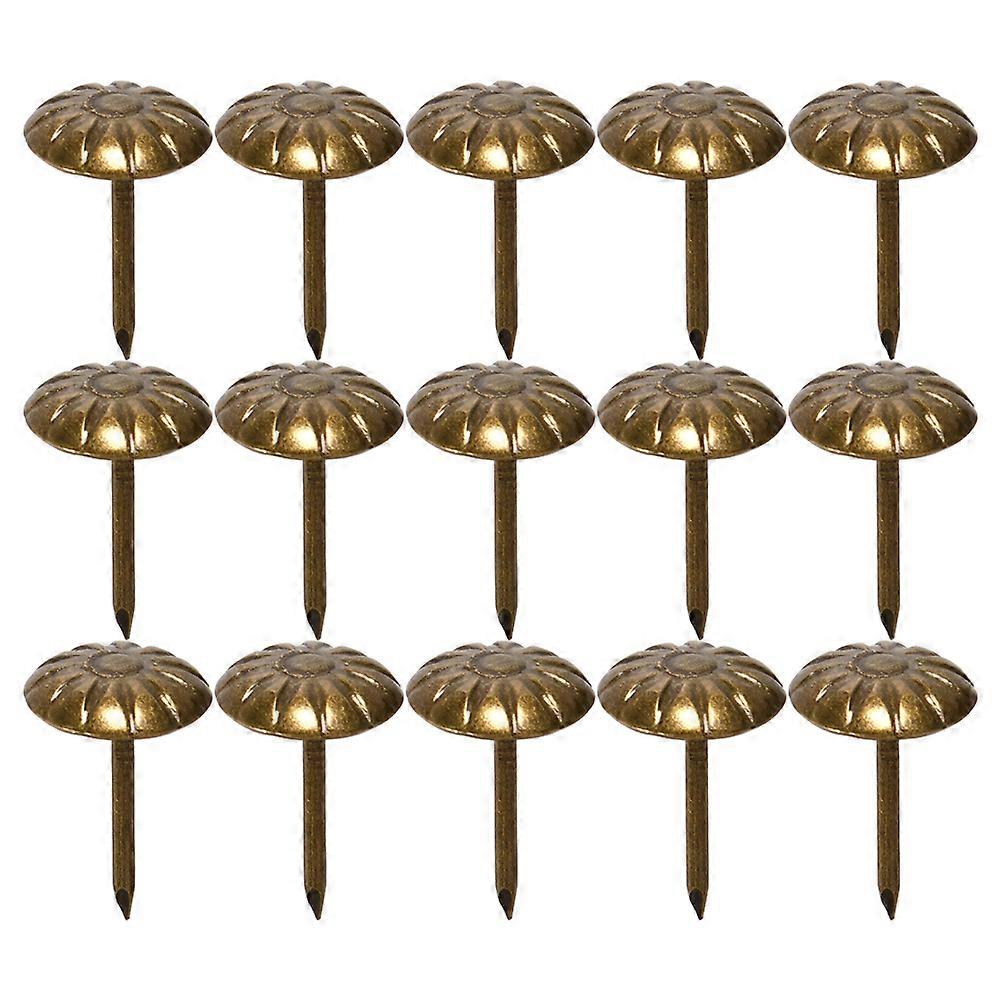 200pcs Upholstery Tacks Vintage DIY Decorative Tacks Furniture Upholstery Pin