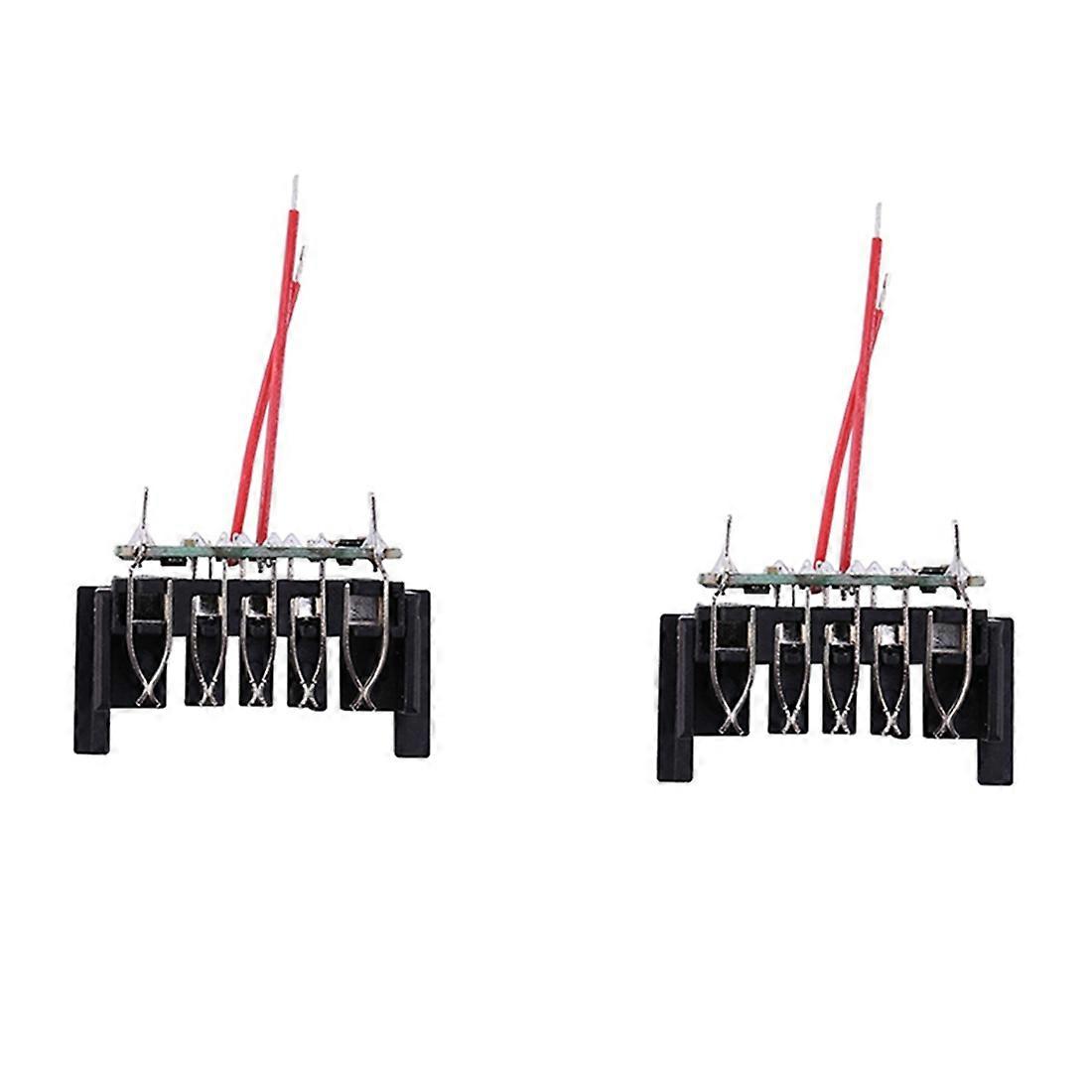 2Pcs DCB120 Electric Drill Battery PCB Charging Protection Circuit Board for 12V 10.8V Li-Ion Batte