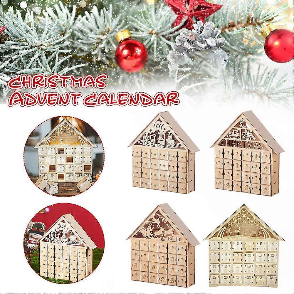 Advent Calendar 24 Days Countdown Decoration Christmas 2024 Advent Calendar