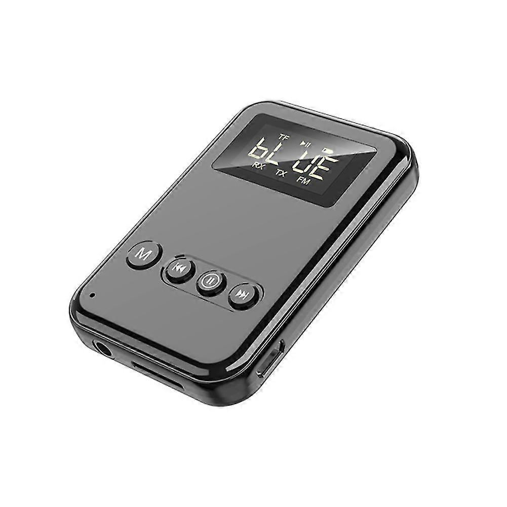 Wireless Bluetooth-compatible Fm Transmitter Receiver Stereo Audio Music Adapter For Car