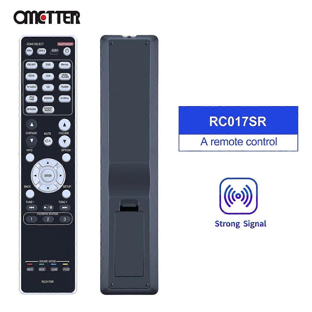 RC017SR RC021SR Telecomanda de inlocuire aplicabila pentru receiverul Marantz AV Surround SR5008 SR6006 SR6007 SR6008 NR1604