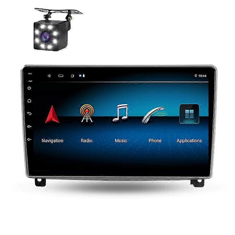 Car Radio For Peugeot 407 2004 - 2011 Wireless CarPlay Android 13 Auto GPS Navigation WIFI BT