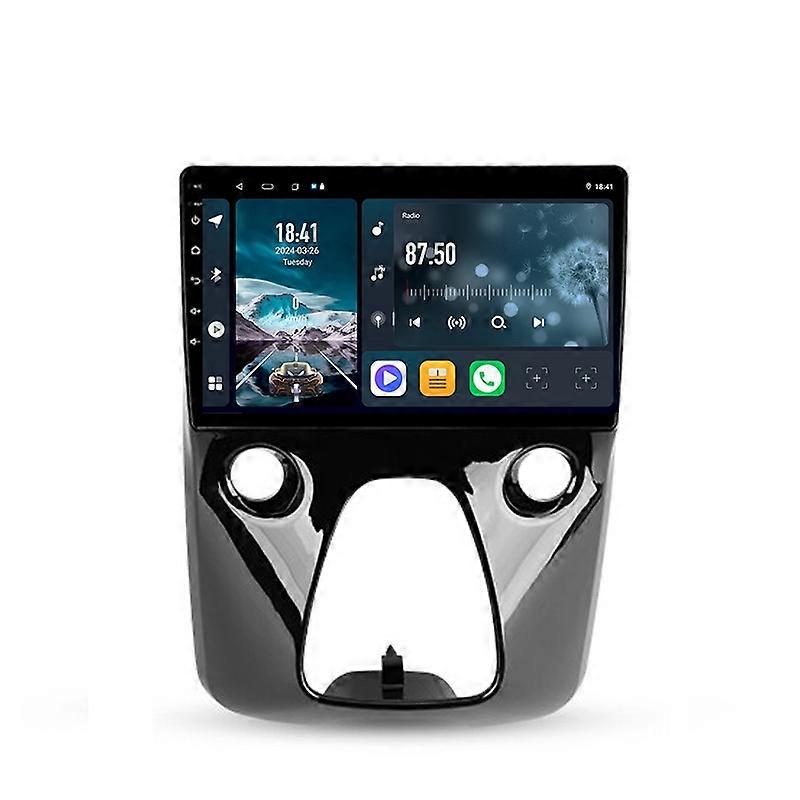 Car Radio Player For Peugeot 108 Toyota Aygo B40 2014-2021 Multimedia Video WIFI Navigation GPS