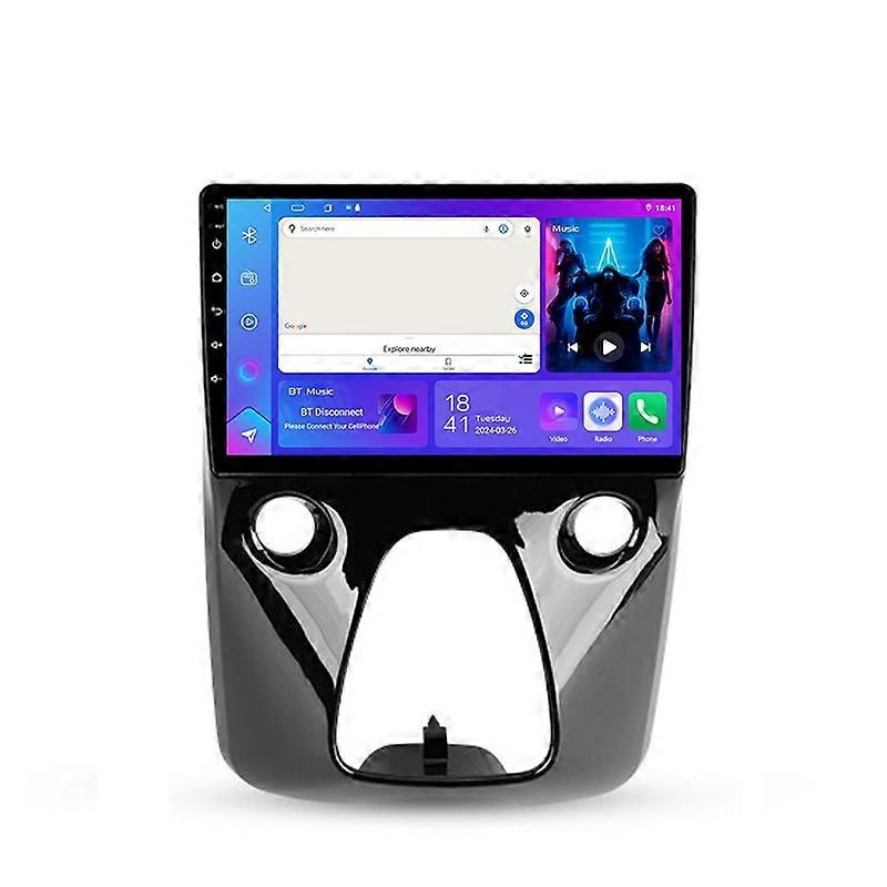 For Peugeot 108 For Toyota Aygo B40 2014-2021 Car Radio Multimedia Video Player Navigation GPS