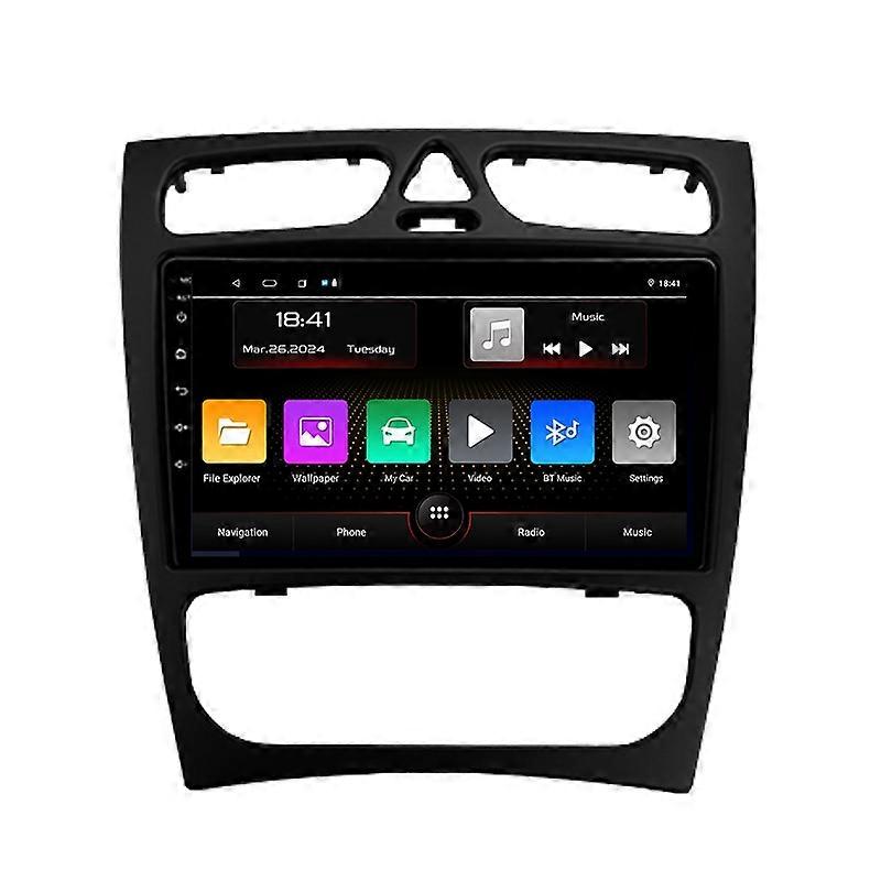 Car Radio For Mercedes Benz C Class S203 CL203 2000-2004 Multimedia Video Player WIFI Navigation