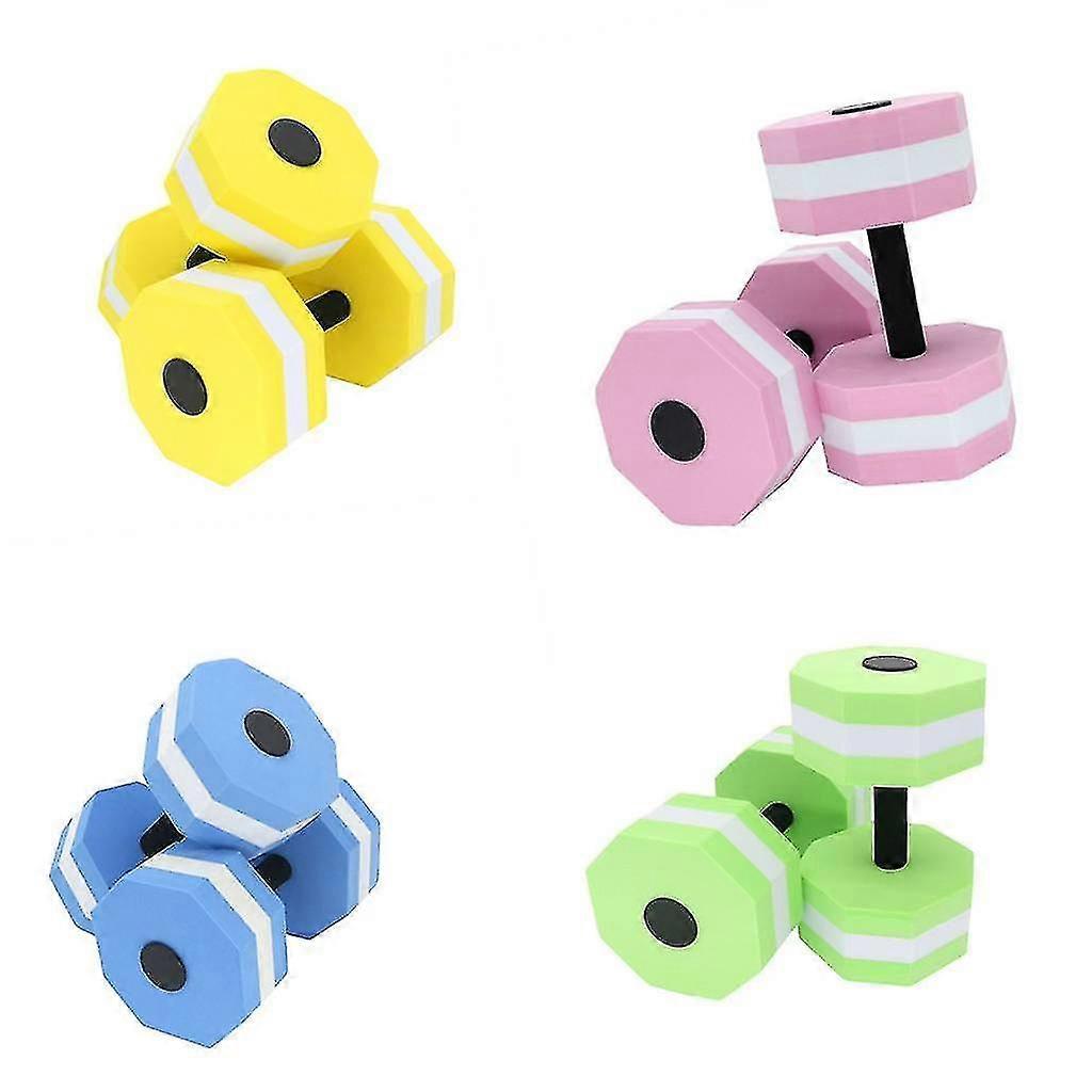 Eva Water Workout Dumbbells Water Weights Barbell Floating Dumbbell Fitness Equipment For Swimming Yoga