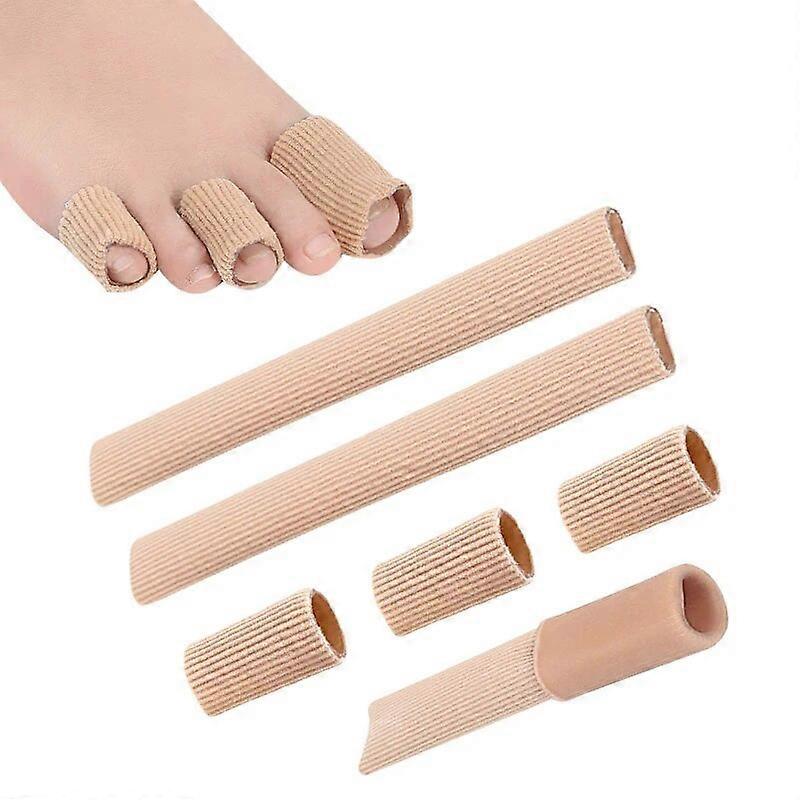 Pexmen 1Pcs 15cm μανίκια σωλήνων μαξιλαριών μαξιλαριών μαξιλαριών δακτύλων προστατευτικών δακτύλων υφασμάτων υφάσματος 15cm για κάλους κάλων με κάλους