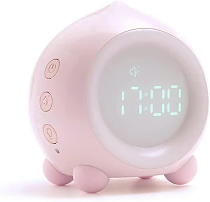 Kids Alarm Clock, Wake Up Light, Digital Clock, Nap Timer, Snooze Function