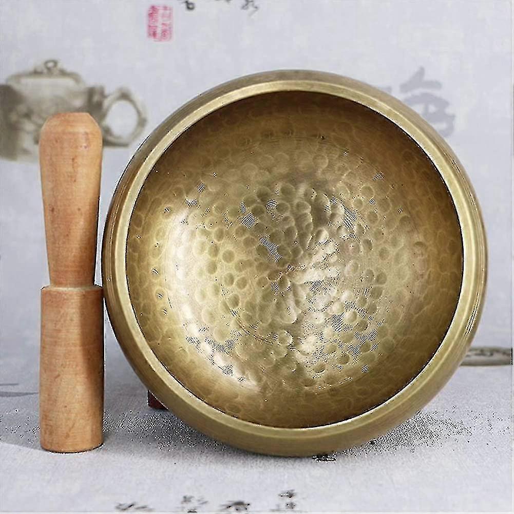 一套经典的西藏歌唱碗,用于声音治疗,冥想,脉轮
