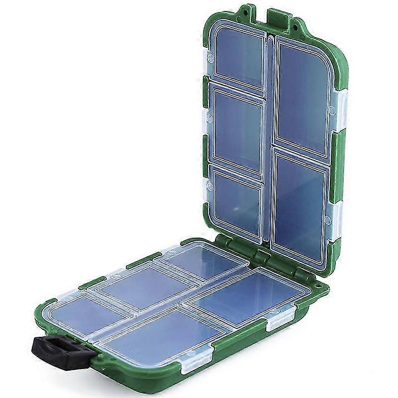 Fishing Storage Box Waterproof Case Hobbies Tackle Compartments Organizer