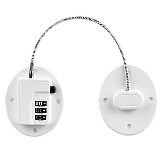 2pcs Refrigerator Door Lock Multipurpose Baby Safety Home Window Lock No Key Required Easy To Use Children Security Protection