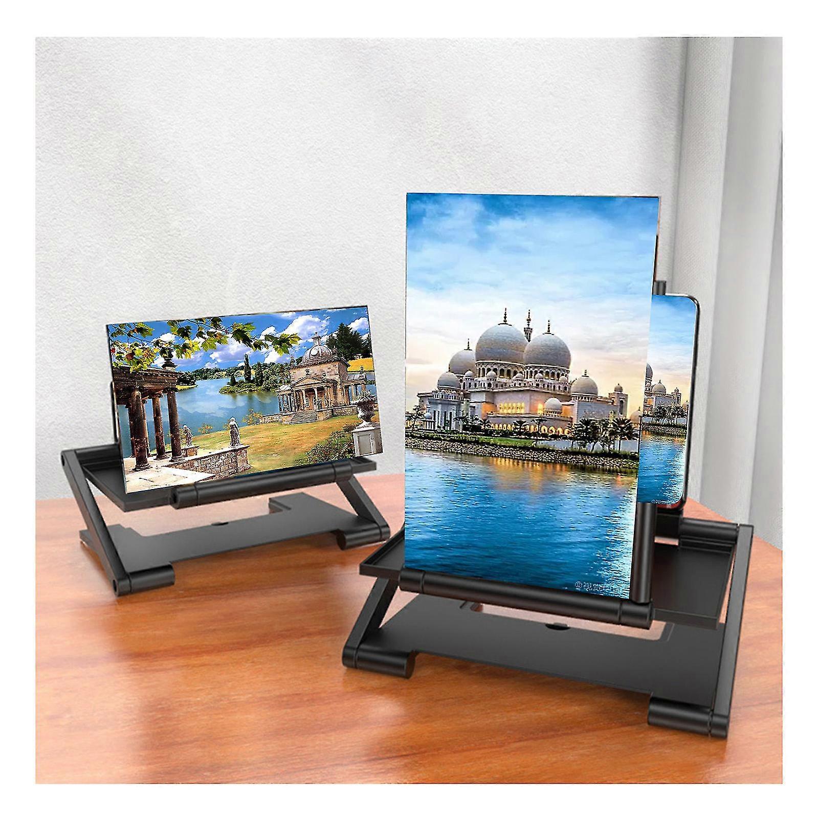 H-Screen Magnifier For Smartphone Upgrade Foldable Video Stand For Cell Phone Better Viewing Experience
