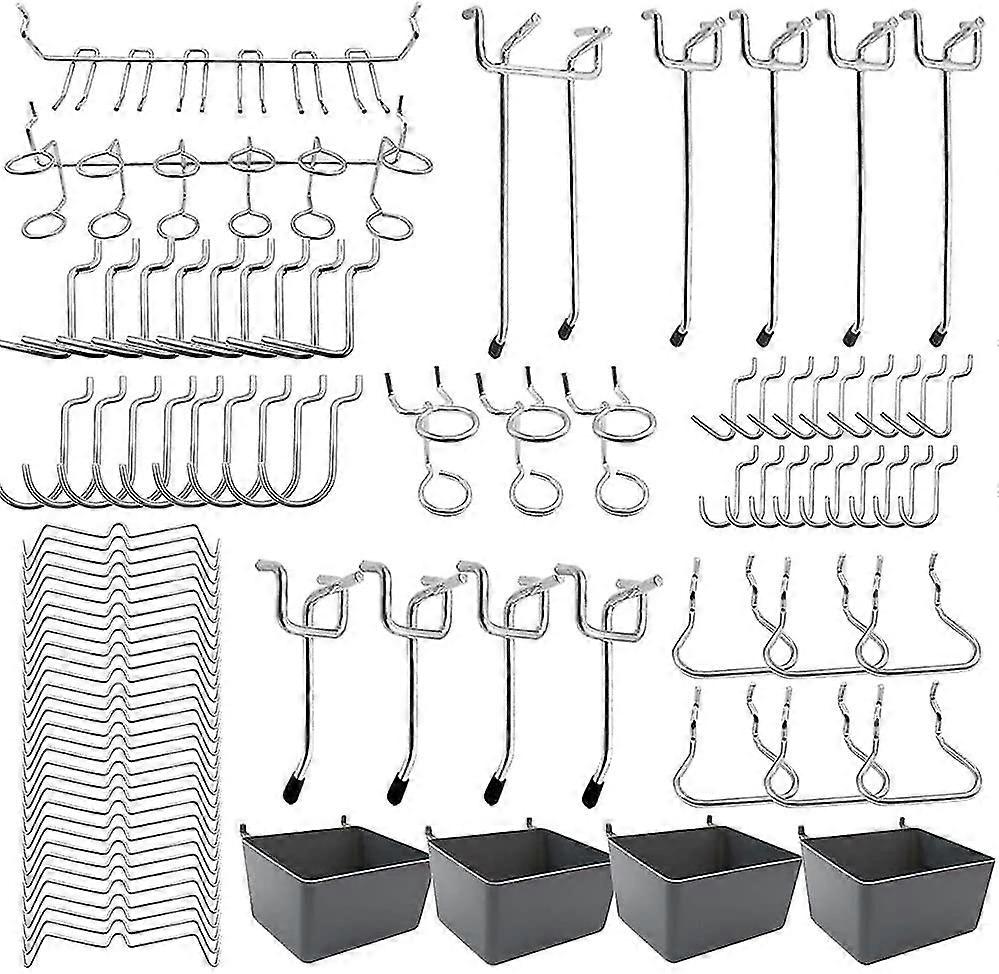 Storage Hook 80 Pack Pegboard Hooks, Hooks, Wall Tools, Wall Panels, Pegboard, Per