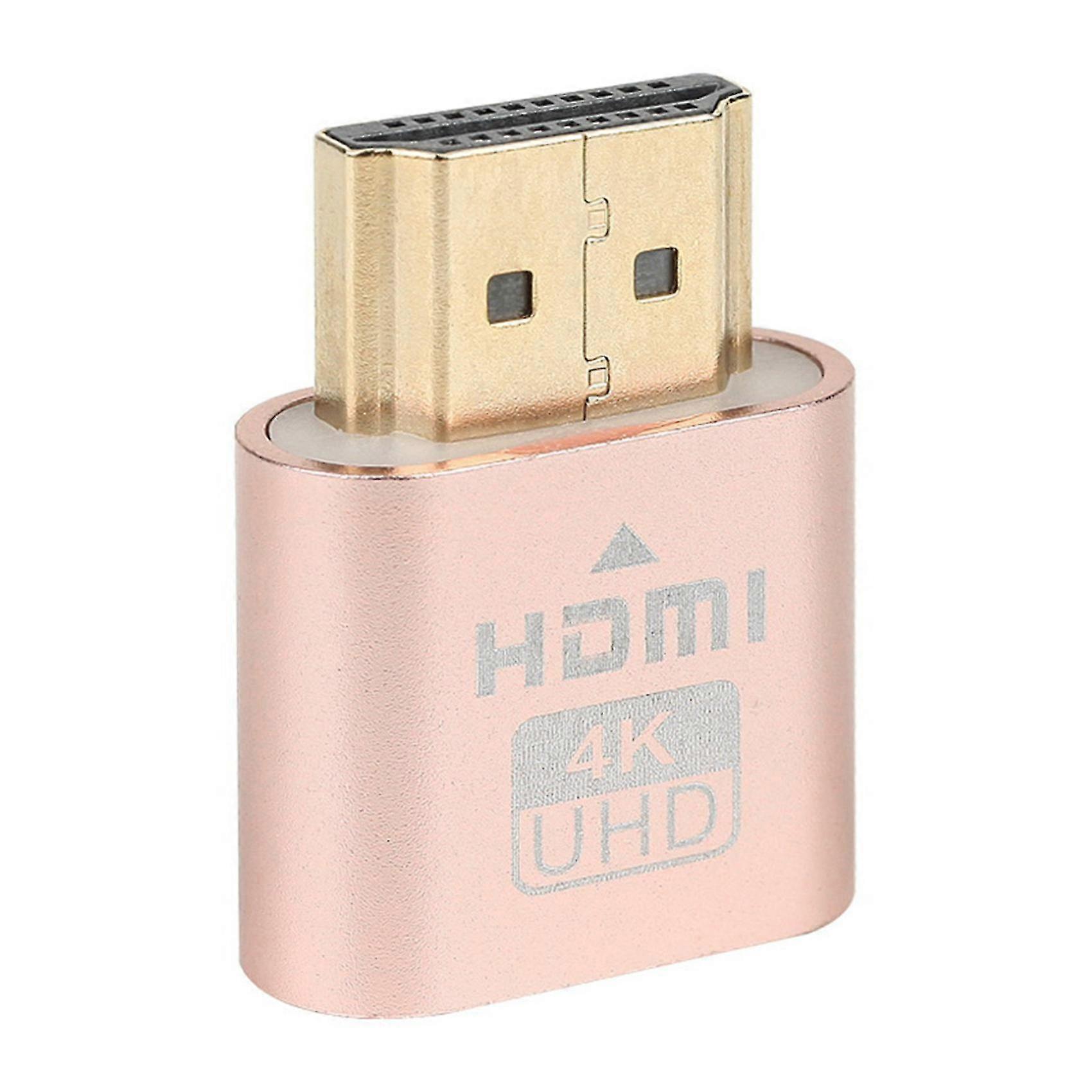 1pcs -compatible Virtual Display 4k Edid Dummy Plug Display Cheat Dummy Emulator Lock Screen Treasu