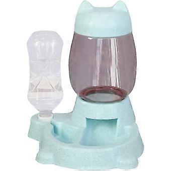 Water And Automatic Water And Cat Kibble Dispenser, Mander Water Bottle, Automatic Fountain Water Distributor