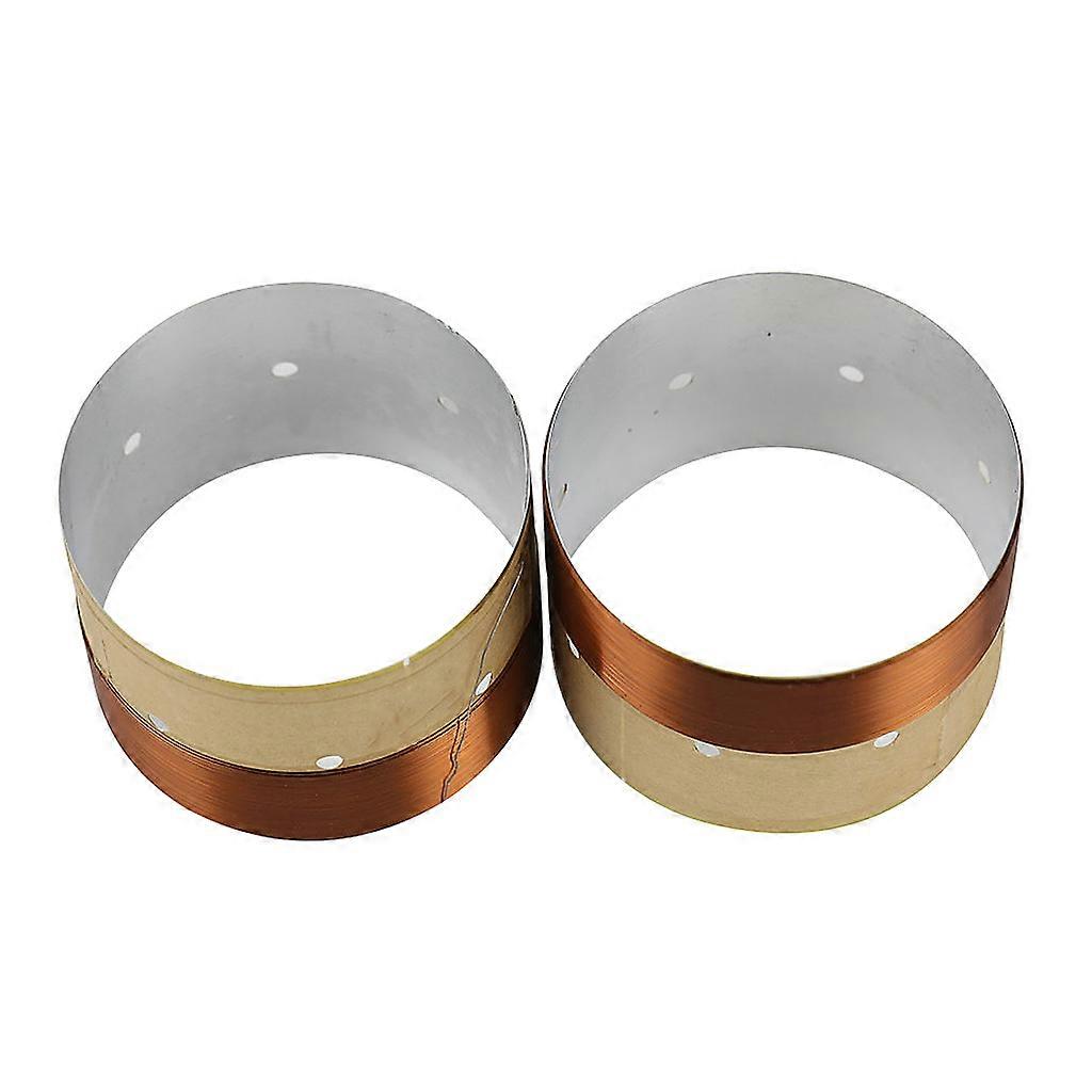 2Pcs 8 Ohm 25.4mm Tweeter Voice Coil With Silk Diaphragm For Speaker Repair