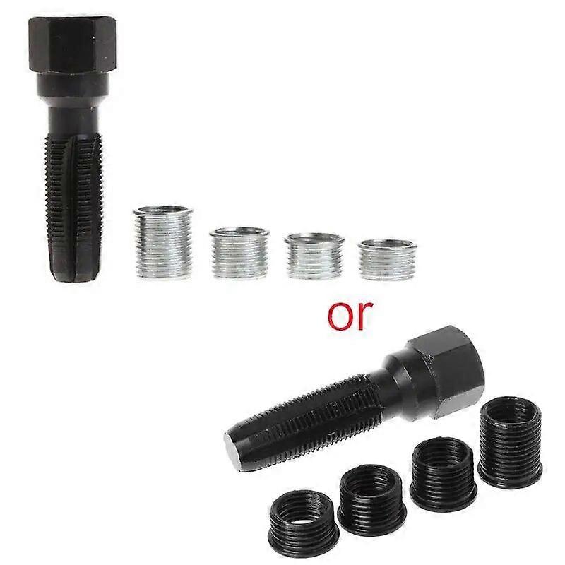 14mm Bujie Rethread Rethreader Repair Tap Tool Reamer Inserts Kit Professional Nou