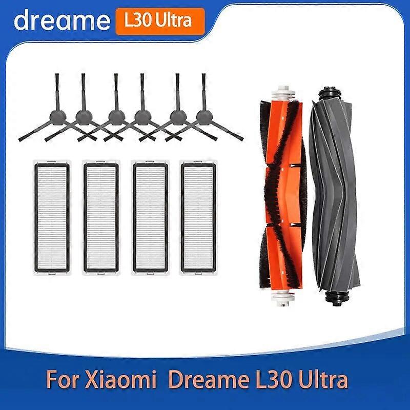 Για Xiaomi Dreame L30 Ultra ρομποτική κενή κύρια πλευρική βούρτσα HEPA φίλτρο σφουγγαρίστρα μαξιλάρι σκόνη σακούλα ανταλλακτικά εξαρτήματα