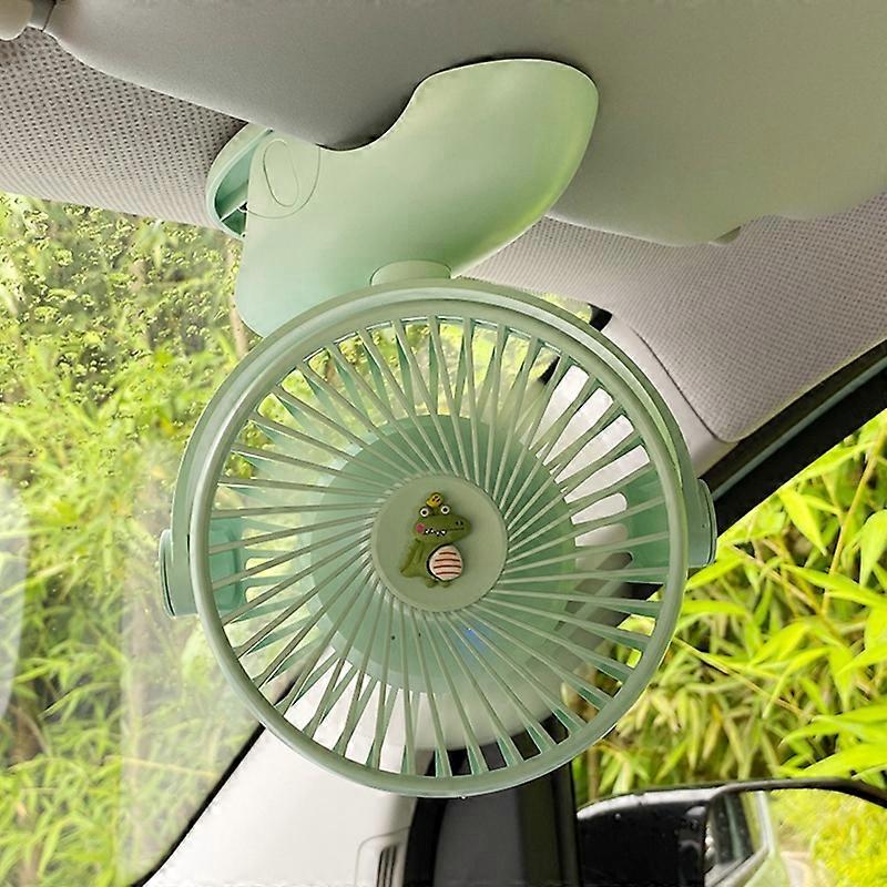 5000mAh 3 Ingranaggi USB Ricarica Ventilatore Da Scrivania Auto Clip Su Ventola Per Mini Van Camion SUV