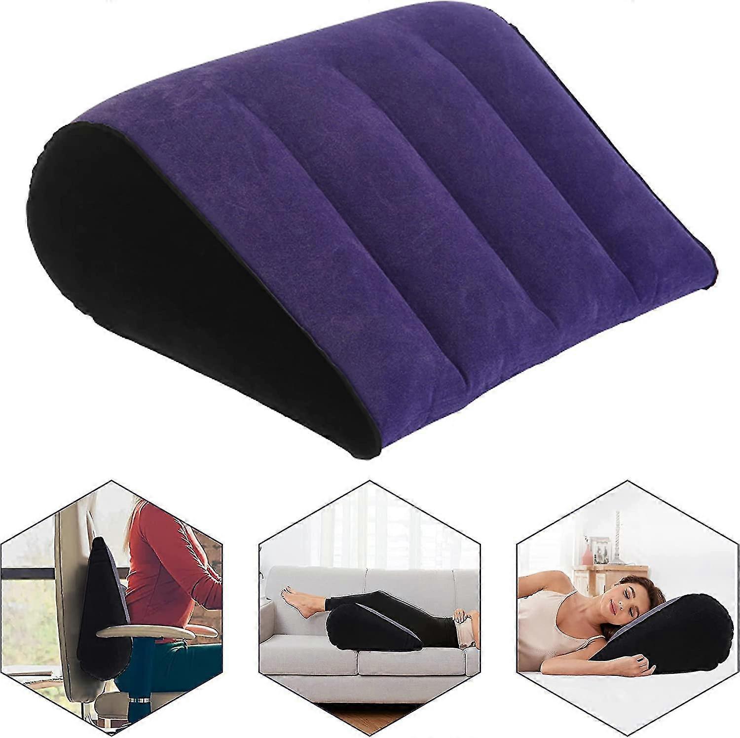 وسادة / وسادة السفر ، وسادة التخييم نفخ ، وسادة الشاطئ ، خفيفة جدا