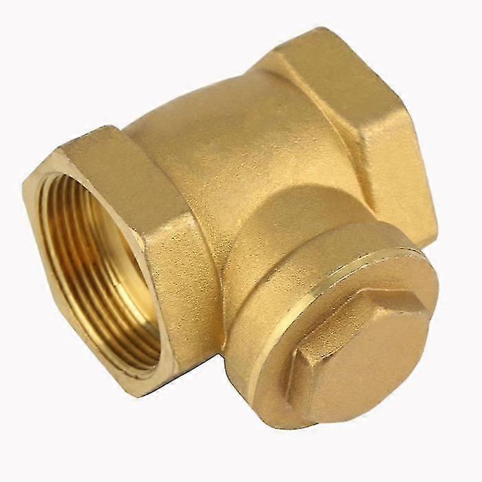 Swing Check Valve, 3.25" X 2.75" Check Valve, Durable For 232psi Bsp 1-1/4' Connections Preventing Backflow