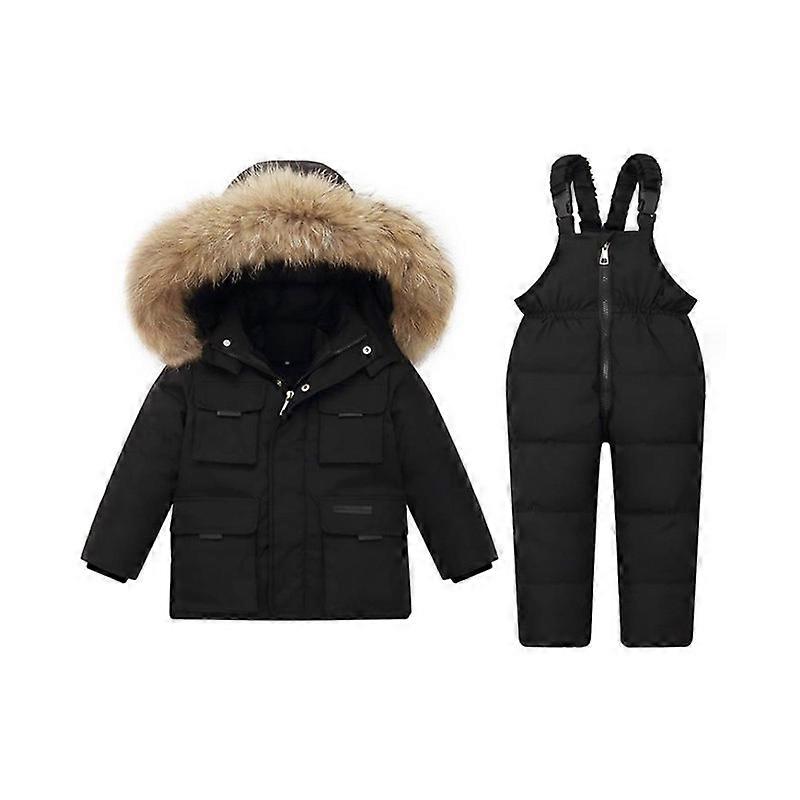 Boy Snow Pant And Jacket Toddler Girl Snowsuit Winter Clothes Snow Bib Kid Coat