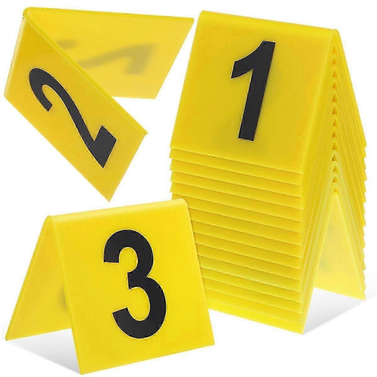 Acrylic Table Number Signs, Table Tent Sign With Number Plates 1-15, Table Numbering, Table Number For Wedding