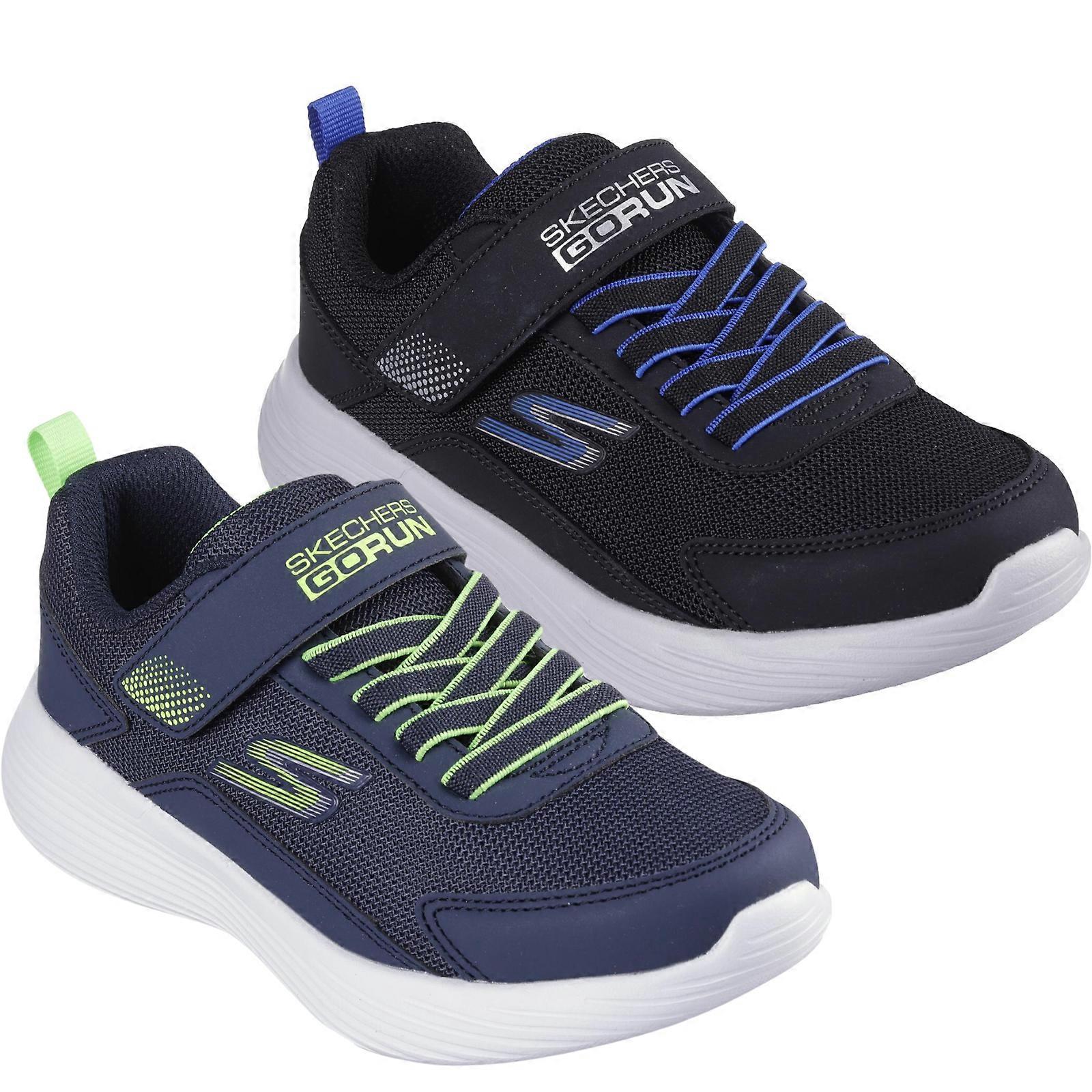 Skechers Kids Go Run V2 Strech Lace Trainers Sneakers Shoes