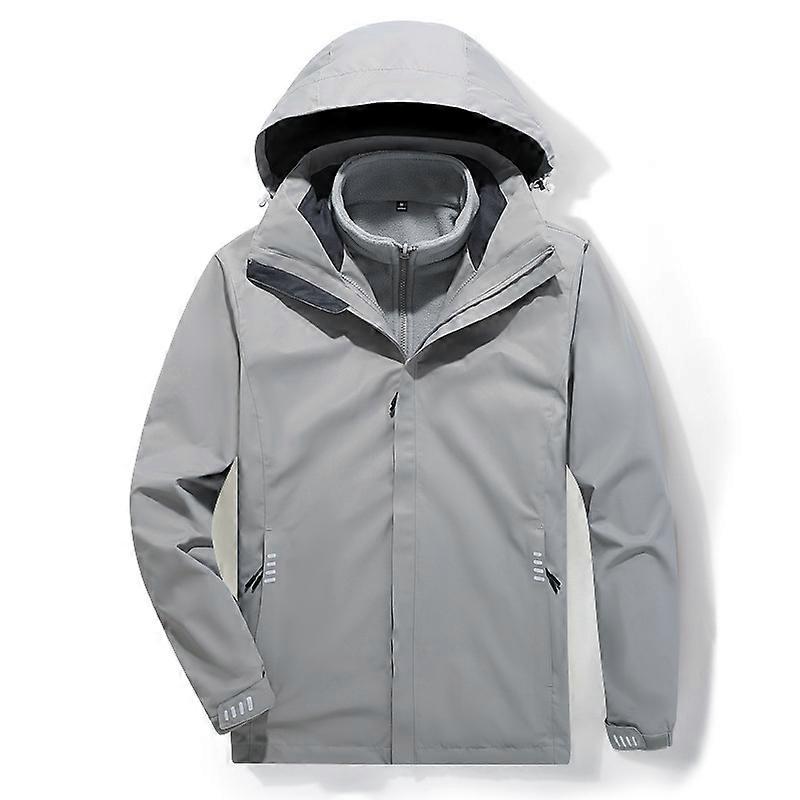 Men's Waterproof Tactical Jackets Winter Outdoor Softshell Jacket Fleece Lining