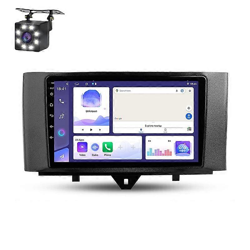 For Benz Smart Fortwo 2 2010 - 2015 Car Multimedia Video Player Carplay Navigation GPS