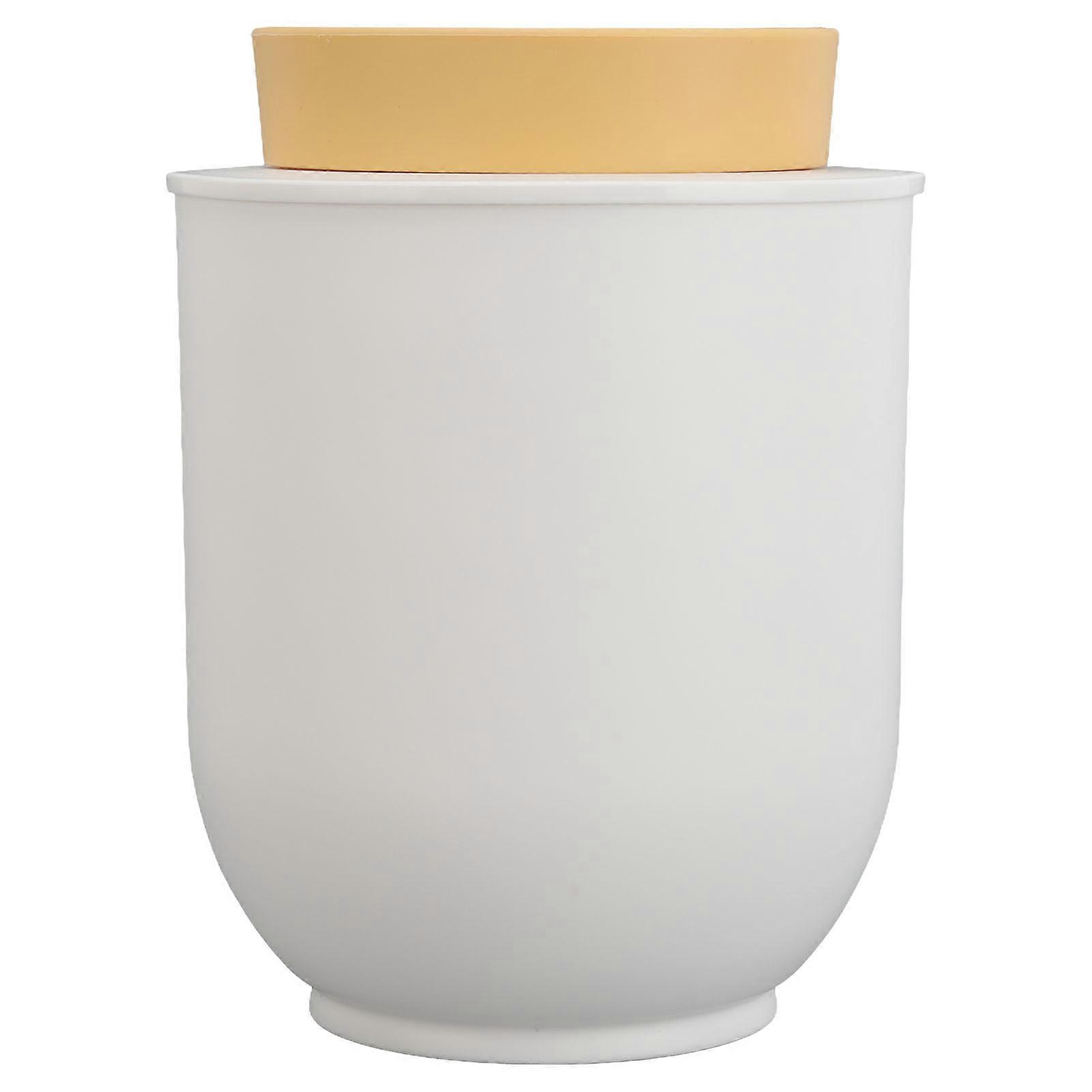 Large Ice Ball Maker Ice Cube Mold Multi Layer Design Keep Drinks Chilled for Cocktails Coffee,Yellow