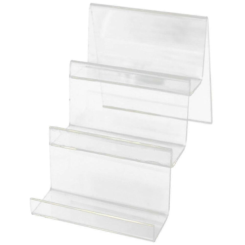 Transparent Display Rack - Ladder Shape Holder for Wallets