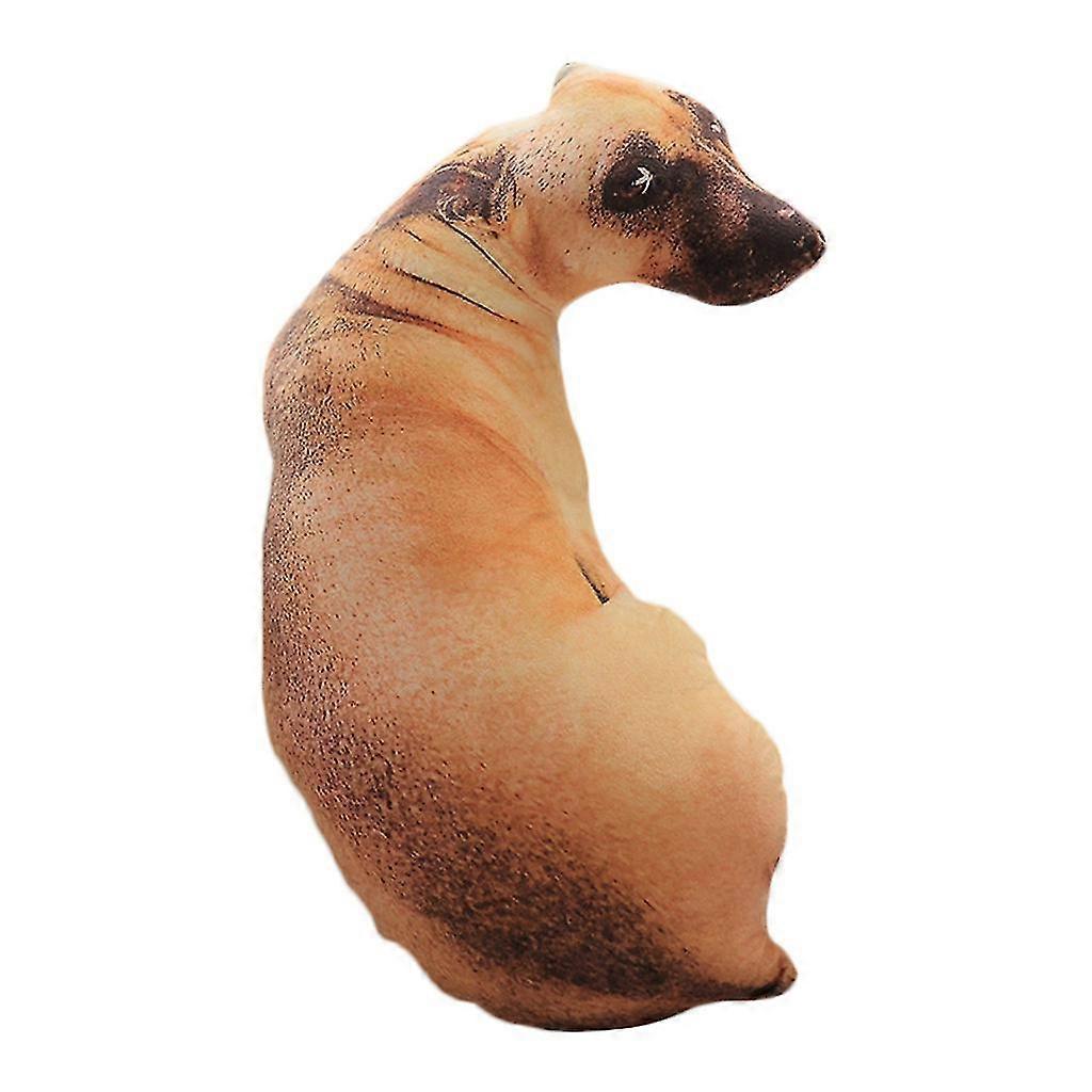3d Dog Print Throw Cush Cute P Poupée Home R