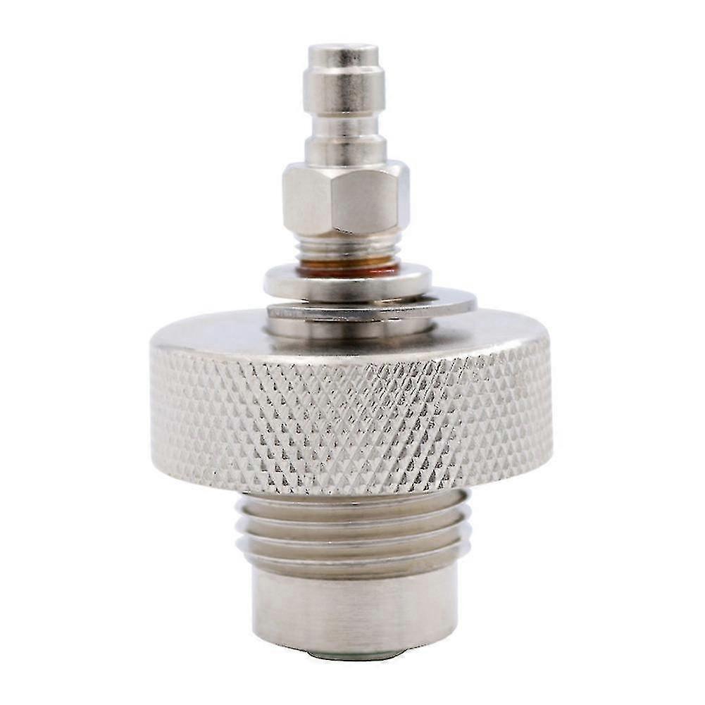 ダイビングツール用ディンバルブ充填アダプター、300バール、オス/メス、ステンレス鋼