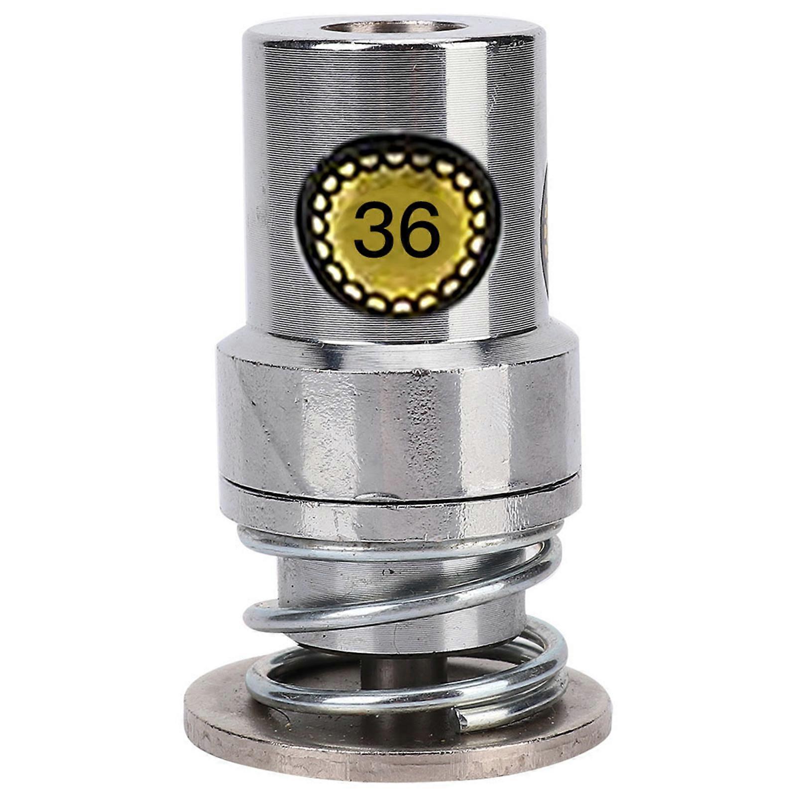 Fabric Covered Button Tools Dies Mold Round Bread Shape Press Tool compatible Hand Press Machine (36L)