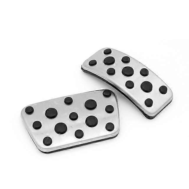 2Pcs/set Car Pedals Auto Pedal Cover Fit for Toyota Camry Highlander Land Cruiser Fortuner for Lexus ES RX IS LS LX CT200H AT