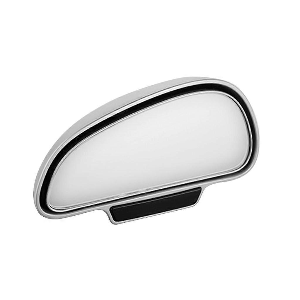 Car Blind Spot Reversing Parking Auxiliary Mirror Waterproof High Defination Glass Convex Rearview Wide Angle Adjustable