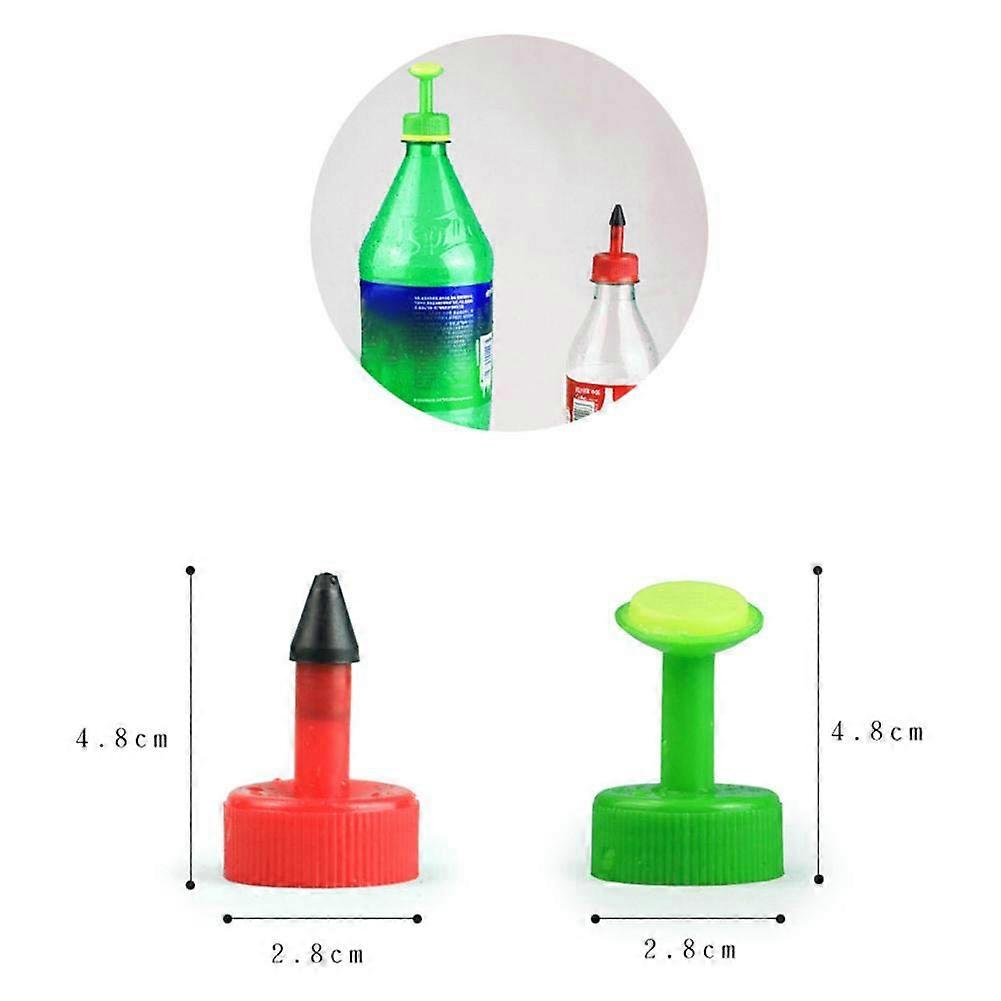 Plant Watering Device 4Pcs Simple Sprinkler Nozzle Bottle Spray for Efficient Watering