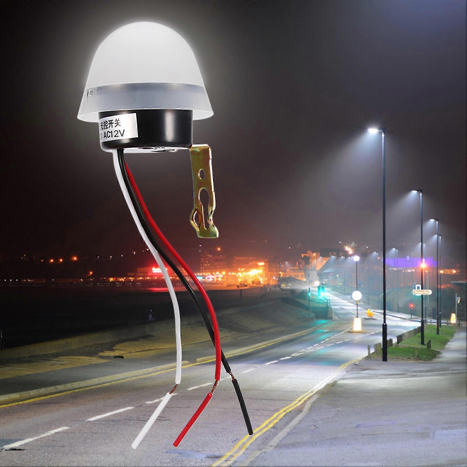 12V DC AC 10A Automatic Photocell Street Light Sensor Switch