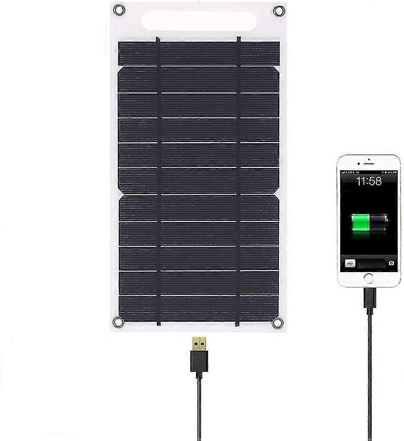 Solar Panel Charger, Portable Slim Solar Panel For Cell Phone Camping