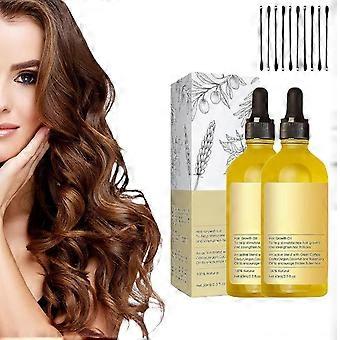 2Pcs Óleo de Crescimento de Cabelo Vegano Natural, 2023 Novo Óleo de Crescimento de Cabelo Vegano Natural Houdini